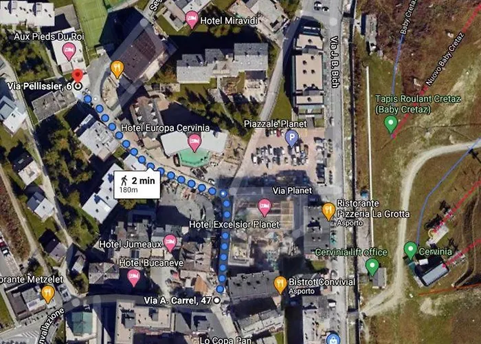 Апартаменти Piccolo Paradiso In Centro Cervinia